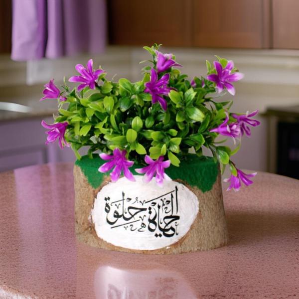 بوت جزع شجر طبيعي