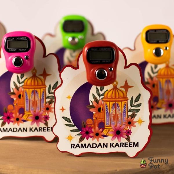 كوستر رمضان بالسبحه