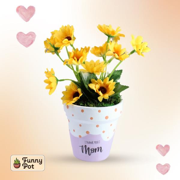 بوت فخار نبات  صناعى