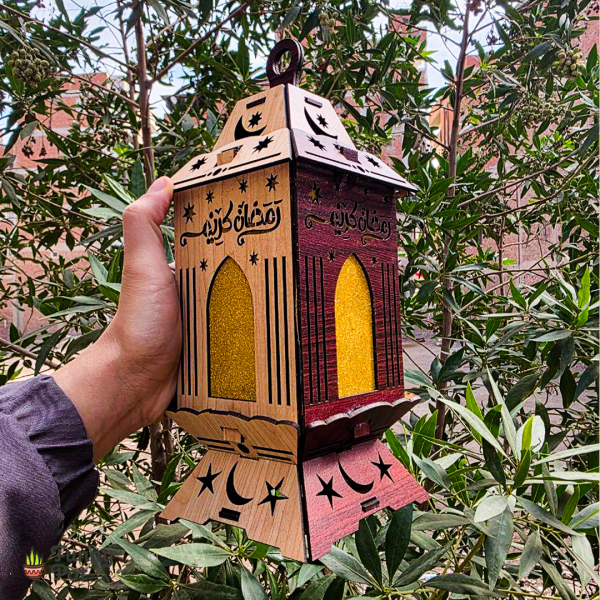 فانوس رباعي Glitter